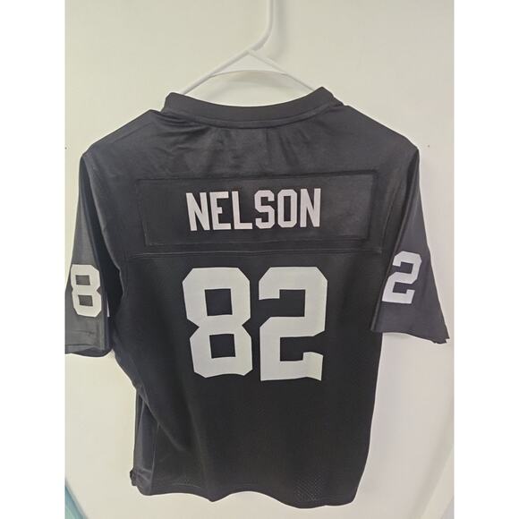 NFL Team Apparel PRO LINE Jersey Youth Medium Oakland Raiders #82 Jordy Nelson - Picture 8 of 8